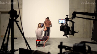 6. [TIMESTAMPED] naked female posing with naked male model – lots of pussy