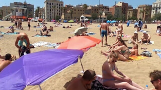 8. Barcelona Beach