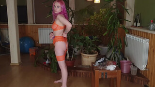 5. 2:15 transparent lingerie/ 5:57 visible pussy