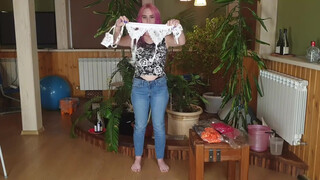 2. 2:15 transparent lingerie/ 5:57 visible pussy