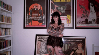 4. Goth Lingerie Try On Haul