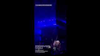 1. Pop singer Fletcher exposing Tove Lo’s boobs during Talking Body at 0:53