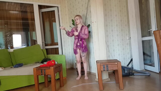 cute blonde with small PERKY TITS 1:48