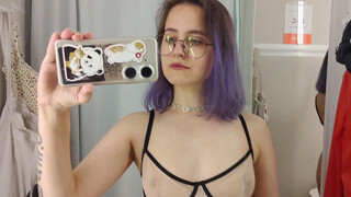 2. See-through Try On Haul | Transparent Lingerie | Very revealing Try On Haul | Morah