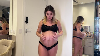 6. Pregnant body tour 1:59 boobs