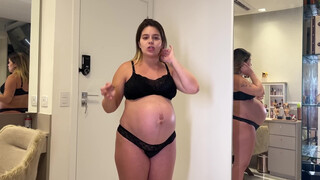 8. Pregnant body tour 1:59 boobs
