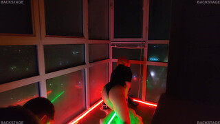 10. Uncensored CyberPunk NUDE ART Video backstage with the TOP model Makatsuge | Part 1