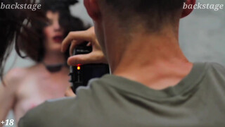 8. nude photos session backstage , fine art