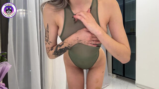 2. 1:02 (????) Try on haul sexy lingerie Transparent Lingerie