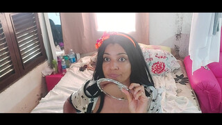 6. @2:30 tits @2:50 pussy play and dildo