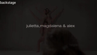 1. hegre art photo workshop, backstage with three models