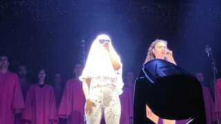 4. Two singers get their tits out on stage (3:12)