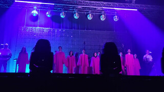 1. Two singers get their tits out on stage (3:12)