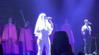 1. Alternate angle: two singers get their tits out on stage (2:22)