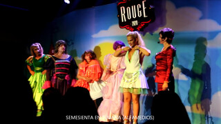 9. (From same show but taken on a different night and from a different angle) Part of a theatre production – Actress exposes her boobs at 2:37