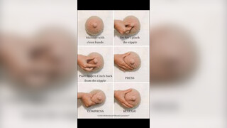 1. Big Tits Breast Feeding Hand Expression Tutorial #2