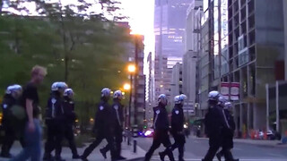 10. Nude protester with impressively full bush (9:51)