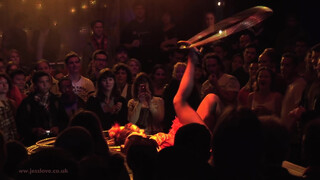 Jess Love Hula Hoops Naked @4:40
