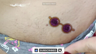 10. Temporary Tattoo Pussy Slip 1:26