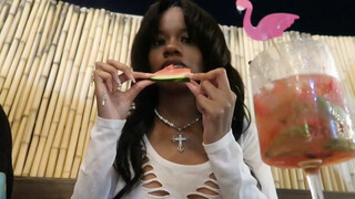 6. Nipple at 6:36, underboob throughout