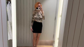 7. Try-On Haul Completely See-Through Transparent Lingerie and Clothes | At The Mall