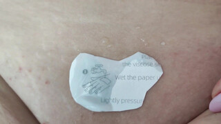 5. Temporary Tattoo – Beautiful blue Butterfly