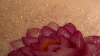 9. temporary tattoo close hairy pussy