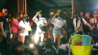 7. Topless car wash in Mexico @18:23