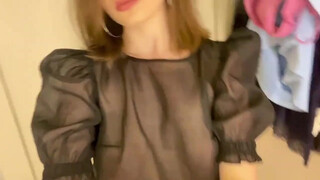 10. Try On Haul: See-through Clothes and Fully Transparent Women Lingerie | Very revealing! Show begins @ 0:32