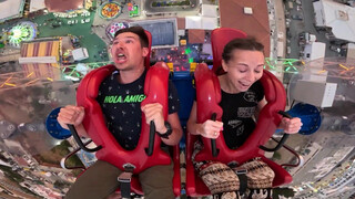 2. Slingshot ride – Huge tits, nipslip at 4:10