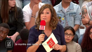 8. French talk show topless guest (49:29)