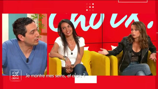 9. French talk show topless guest (49:29)