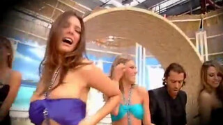 6. Bouncing model doesn’t realize her nipple is exposed (0:32)