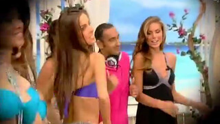 9. Bouncing model doesn’t realize her nipple is exposed (0:32)