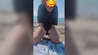 9. Transparent Bathing Suit on Beach – 0:32 and Onwards