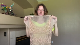 7. See Through Shirts Try On Haul | EtherealLoveBug