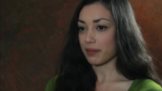 8. Nude model brushes the drapes, then the carpet (7:59)