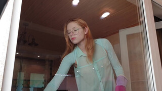 7. Hot Librarian Forgets Her Bra