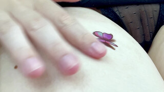 10. Purple Butterfly Tattoo Inspirations