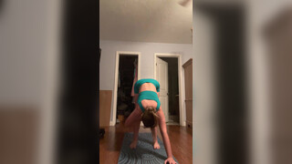 Huge tits fall out of bra 7:41