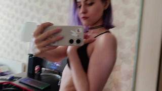 see through bra on small boobies