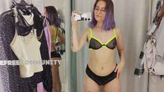 8. See through bra #2