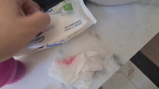 4. Flashing in Makeup Mirror – 0:55 and Onwards