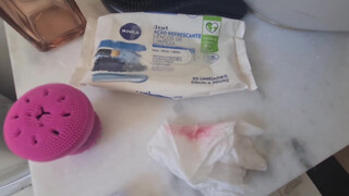 Flashing in Makeup Mirror – 0:55 and Onwards