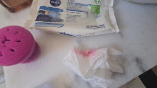 6. Flashing in Makeup Mirror – 0:55 and Onwards