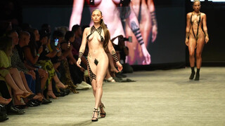 Nude Body Art Model Show #2