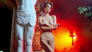 5. [TIMESTAMPED] Cute skinny model strips naked and shows her pussy