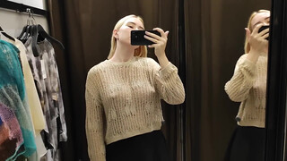 8. Try on Haul: See-through Clothes and Transparent Clothes Try