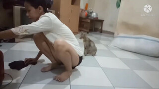 7. downblouse cleaning floor (starts at 9:11)