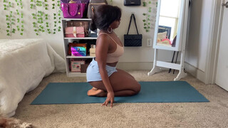10. 5:33 That Yoga Pose ❤